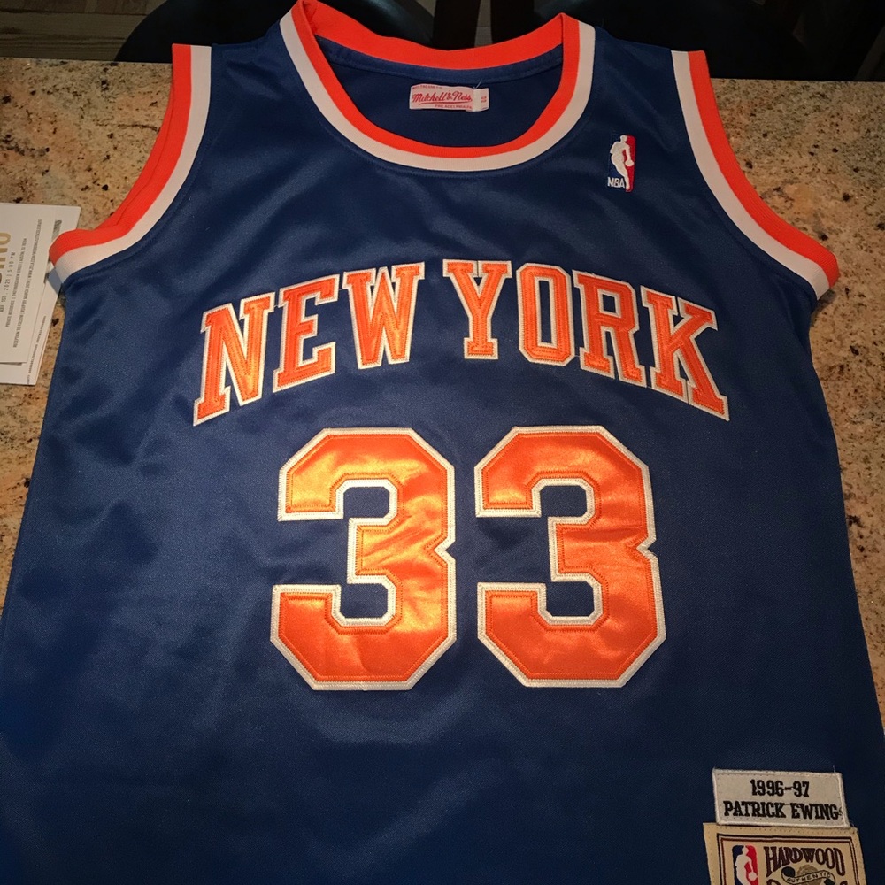 New York Knicks Ewing Jersey